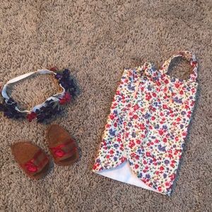 This is homemade American girl doll clothing